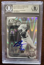 2022 Bowman Draft Chrome Brooks Lee Black & White RayWave Refractor 1st