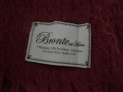 Bronte at Home 75% mohair 23% lana pura tiro rojo - Imagen 9 de 9