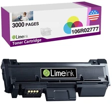 Limeink Black Compatible High Yield Laser Toner Cartridge Replacement for Xer...