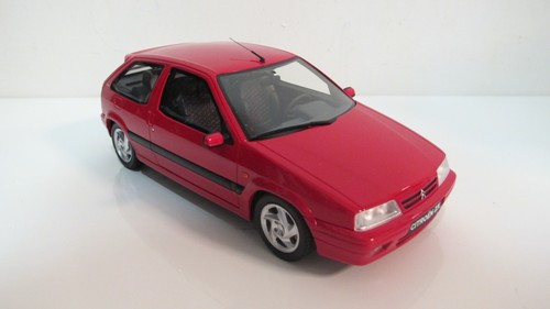 1:18 OTTOMOBILE 1994 CITROEN ZX 16V RED OT797 RESIN CARS - Picture 4 of 8