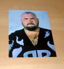 Bam Bigelow (+) *WWF, WWE*, Original Signed Photo in 20x28 cm (Sport) Rar