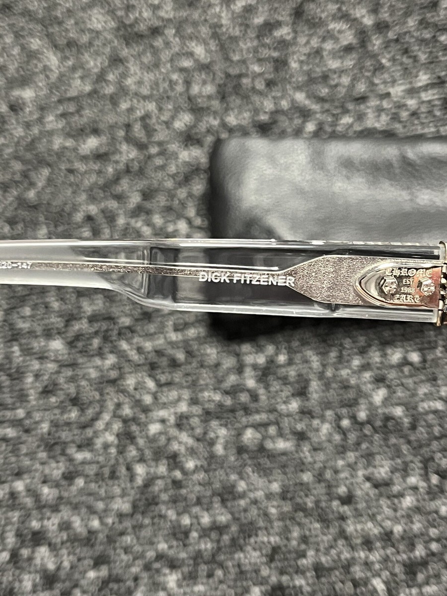【CHROME HEARTS】DICK FITZENER ピンク クリスタル Chrome Hearts Dick Fitzener E51 - Pink Crystal - Pink