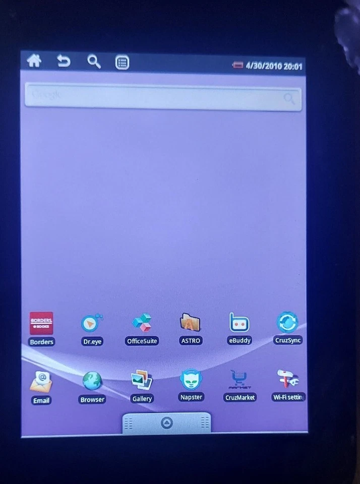 Cruz Reader Velocity Micro Tablet Surf Web, Videos, Books 7" Display Tested Work - Image 4 of 4