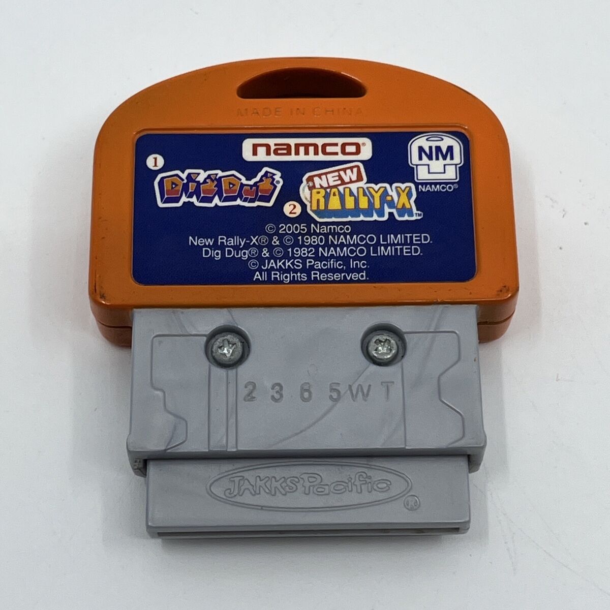 Namco Jakks Pacific Plug & Play TV Game Key Cartridge Dig Namco Jakks Pacific Plug & Play TV Game Key Cartridge Dig