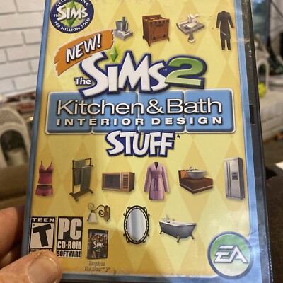 Sims 2: Kitchen & Bath Interior Design Stuff (PC, 2008)