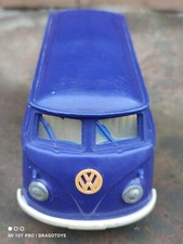 VINTAGE TOY VOLKSWAGEN CAR BUS VW FRICTION FOREIGN HUNGARY PLASTIC METAL