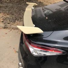 Rear Trunk General Unpainted Spoiler Universal TRD Style For Mazda 6 Sedan ABS