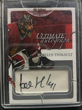 2003-04 In the Game BAP Ultimate Autograph #17 Jocelyn Thibault AUTO 103/135