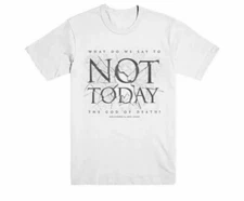 HBO Exclusive Game Of Thrones Shattered Ice Arya Stark Not Today Shirt Large L