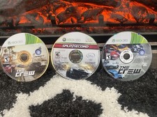 Split/Second + The Crew Xbox360 BUNDLE (Microsoft Xbox 360, 2010)