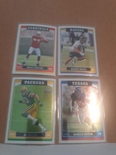 2006 Topps Chrome 4 Card Rookie Lot Matt Leinart Demeco Ryan's Aj Hawk Haloti 