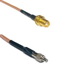 RG316 SMA FEMALE to TS-9 Female RF Cable Rapid-SHIP LOT