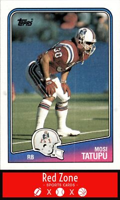 1988 Topps - #179 Mosi Tatupu NM Set Break.