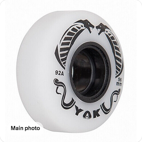 4 56mm x 92a YAK Cobra Aggressive/Skateboard Wheel with or W/O ABEC7
