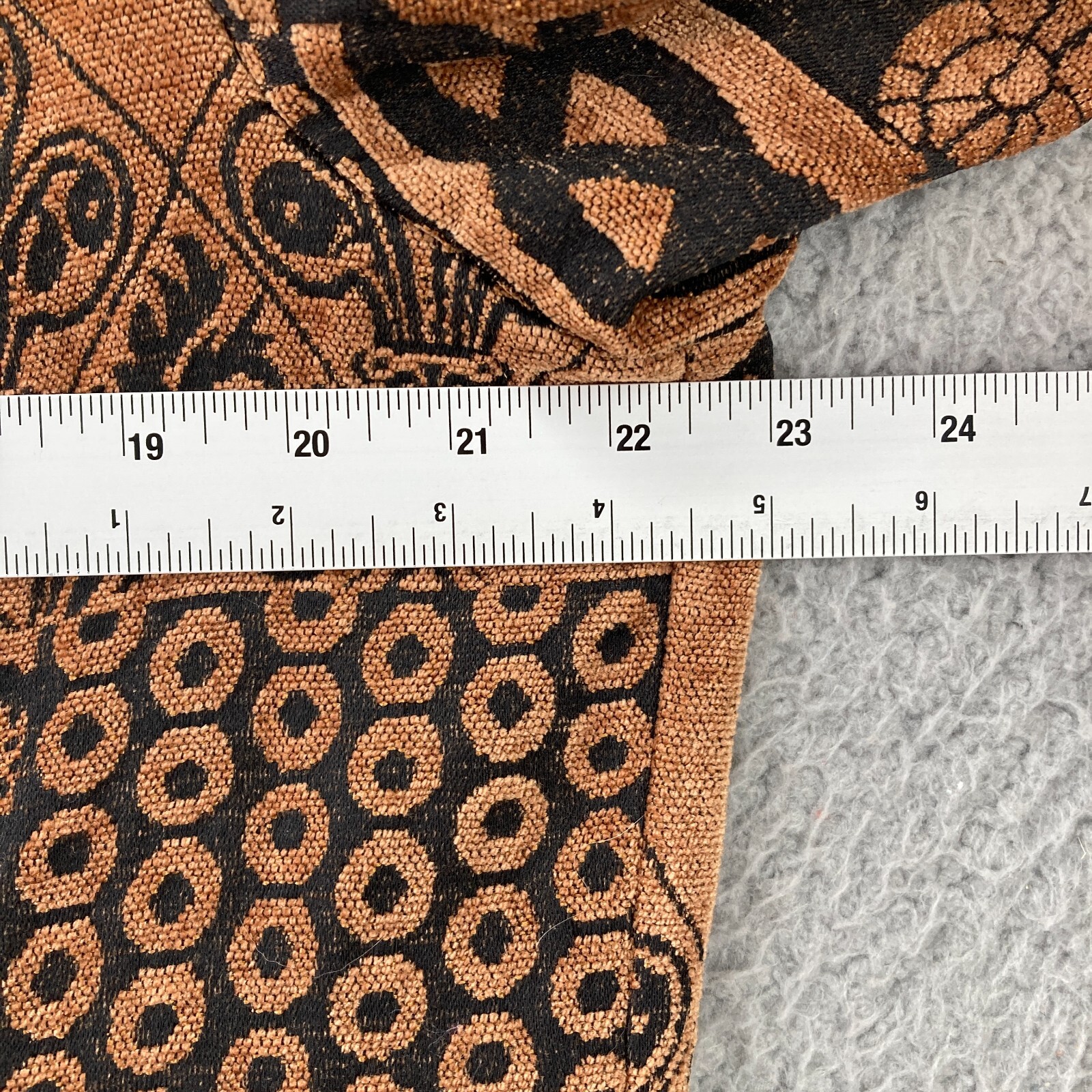 Dress Barn Patterned Collared Full Zip Jacket Wom… - image 10