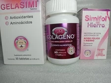 Gelasimi Antioxidants  Similares Colágeno Simifol con Hierro 