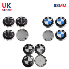 Set of 4 BMW Wheel Centre Caps 68mm - 1 3 5 6 7 Series, X5 X6 M & Z Series UK
