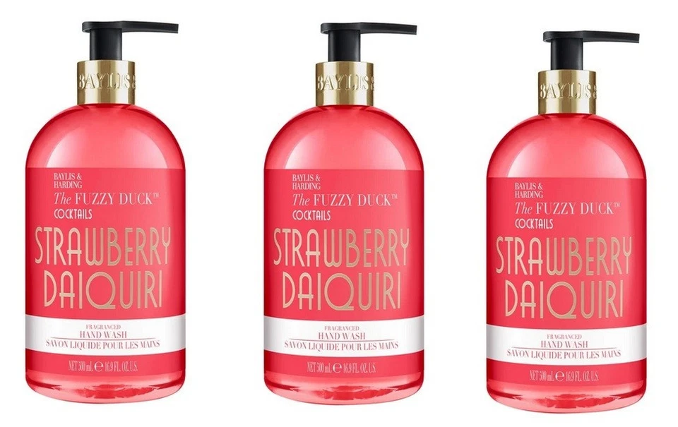 Baylis & Harding, The Fuzzy Duck ,Strawberry Daiquiri, Hand Wash 500 ml ( 3 Stc) - Bild 1 von 1