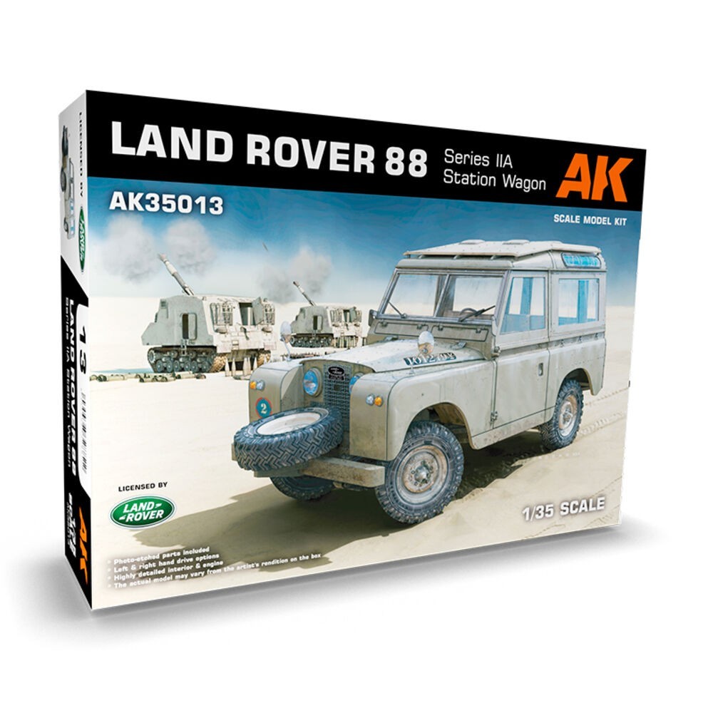 Maquette Land Rover 88 Series IIA Station Wagon 1/35 AK Interactive AK35013
