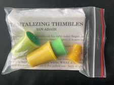 Supreme Magic Tantalizing Thimbles Ian Adair 1989 Complete English Instructions