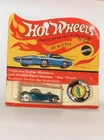 1969 Hot Wheels Redline Beatnik Bandit Aqua Turquoise Blue Sealed On Card Carded
