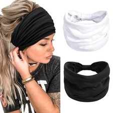 Headbands for Women 7'' Extra Wide Head Bands Non Slip Boho Women s Hair Band