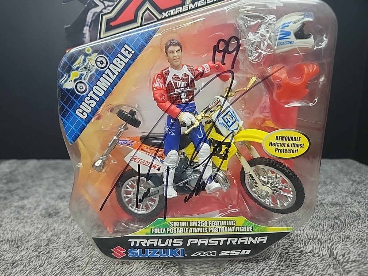 MXS TRAVIS PASTRANA　モトクロスフィギア MXS TRAVIS PASTRANA モトクロスフィギア 黄ばみ有 - メルカリ