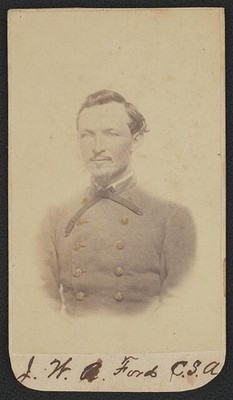 Colonel James William Andrew Ford of Co. G, 20th Virginia Cavalry Regiment in u
