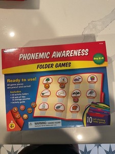 Lakeshore Phonemic Awareness Folder Games set of 10 EUC
