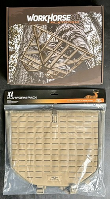 #ad Tethrd Workhorse XL Platform and Universal Platform Pack XL Ranger Combo New $229.95