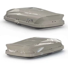 14 Cubic Feet Car Rooftop Cargo Box Carrier Roof Mount Travel Luggage Storage