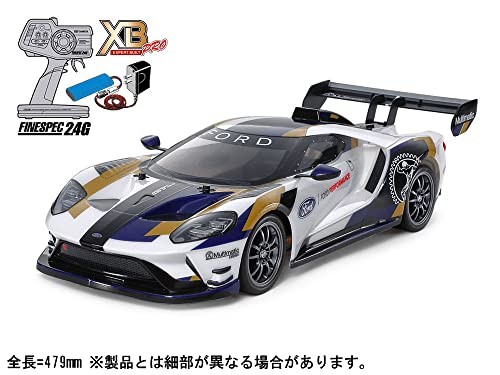 Tamiya 1/10 XB Series No.228 2020 Ford GT Mk II (TT-02 chassis) Model 57928 - Picture 2 of 3