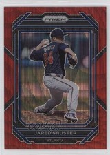 2023 Panini Prizm Ruby Wave Prizm Jared Shuster #8 1id5