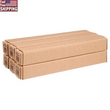 Telescoping Mailing Tubes Durable Corrugated Shipping Tubes Artwork 6 Pack New