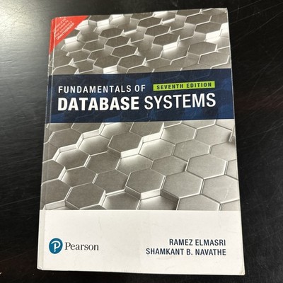 Fundamentals Of Database System, 7Th Edn