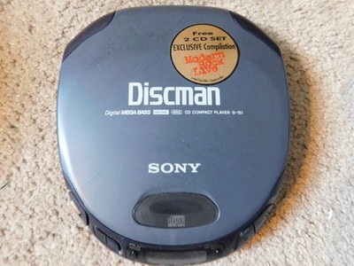 Sony Discman Walkman D-151 Digital Mega Bass Portable Compact Disc CD Player