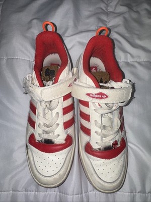 adidas Men's Home Alone Forum Low Red/White Sneakers Size 11 GZ4378