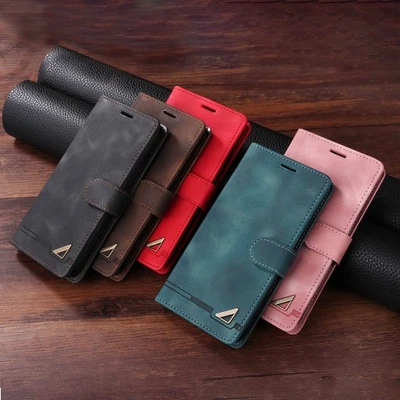 Leder Magnetische Brieftasche Fall Abdeckung Für Huawei Y7p Y6p P Smart Z P30 - Bild 1 von 4