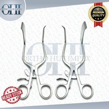 Markham Meyerding Laminectomy Retractors Set 2 Pcs 60mm & 25mm Spine Instruments