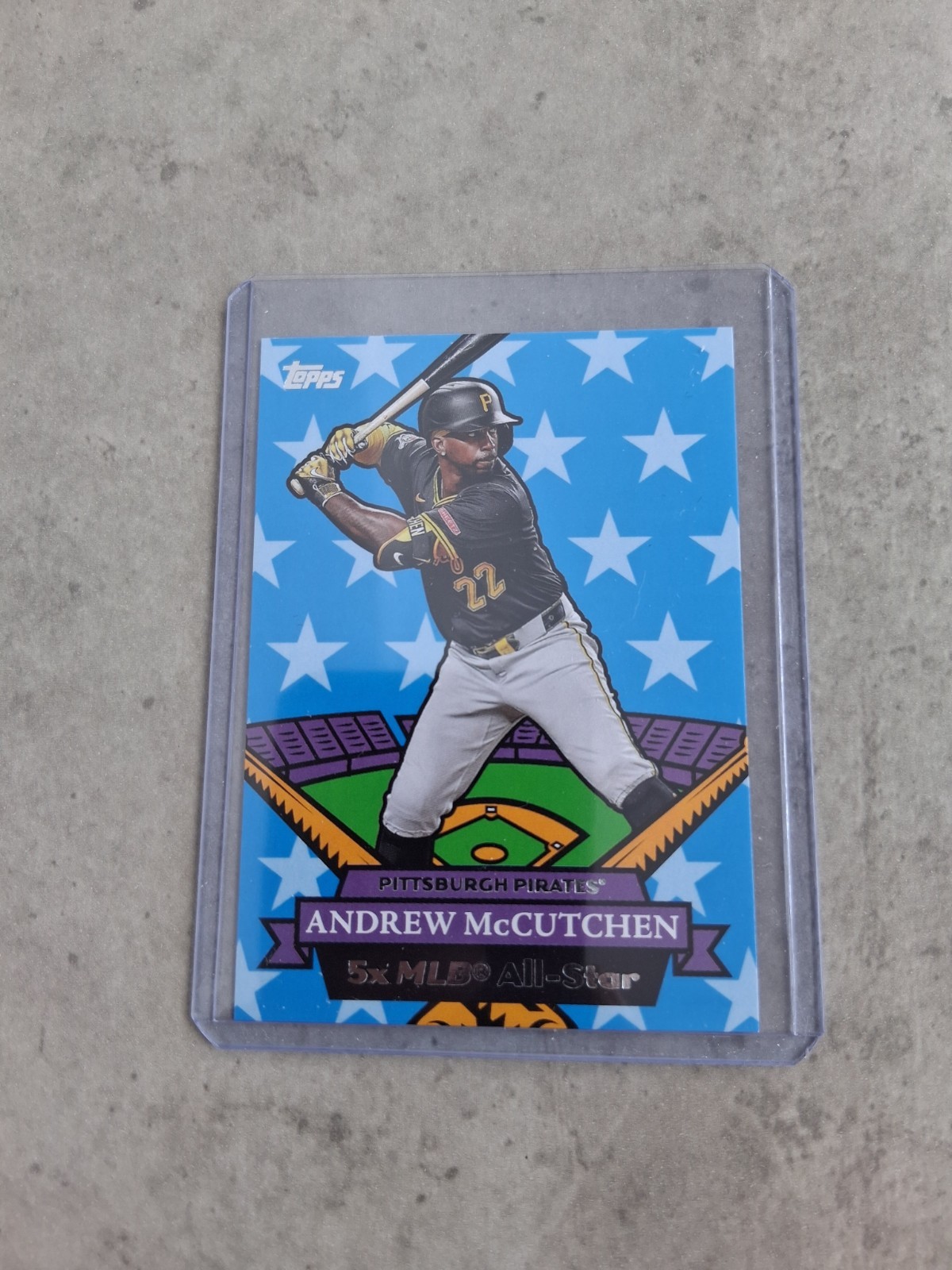 Andrew McCutchen All-Star Insert Costco #07AS-15 2025 Topps Flagship PIRATES