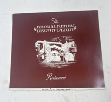 Vintage 1951 The Brown Derby Restaurant Menu Hollywood
