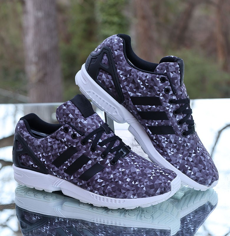 Adidas Zx Flux Monochrome Prism 2014 Men's Size 10 Multicolor