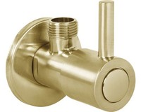 "Eckventil 1/2\" X 3/8\" Matt Gold"