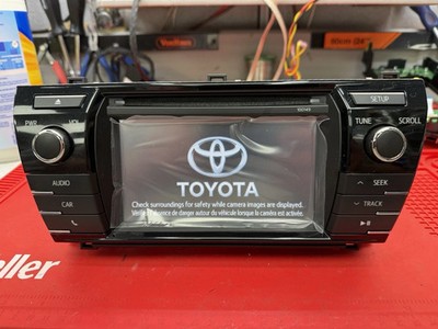 2014-2016 TOYOTA COROLLA RADIO STEREO CD PLAYER TOUCH-SCREEN 86140 2014-2016 TOYOTA COROLLA RADIO STEREO CD PLAYER TOUCH-SCREEN 86140