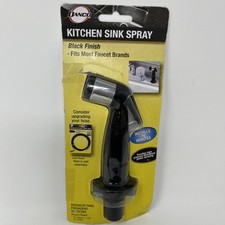 Danco 10345 Economy Kitchen Sink Spray, Black Open Box Easy Install