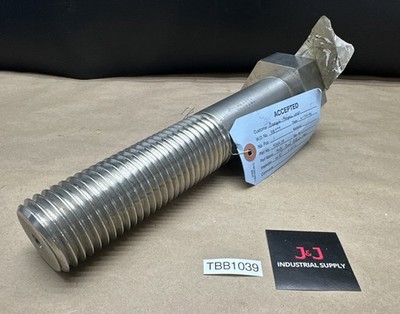General Retainer Bolt - 50mm Thread W - 155mm Thread L - 300mm L - 77mm Head SS