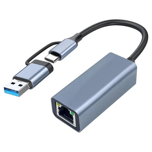 USB 3.0-Auf-Ethernet-Adapter mit USB C auf RJ45 Gigabit LAN 1000 Mbit/S Kab7349