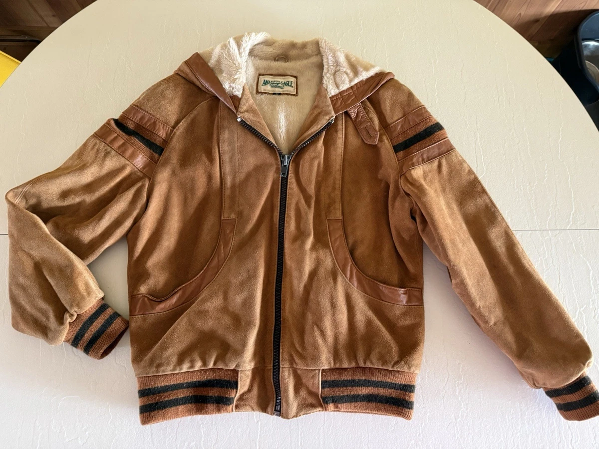 American Eagle Outfitters Leather Outer Shell Coats, Jackets