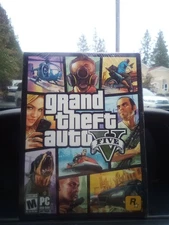 NEW-Grand Theft Auto 5 PC DVD-Rom Software Game-Rated M