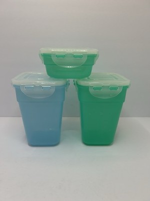 LocknLock Storage Container 8 & 24 Oz.  Set Of 3